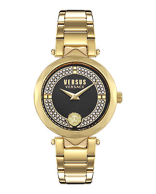 #ad #ad Versus Versace Womens Covent Garden IP Yellow Gold 36mm Bracelet Fashion Watch