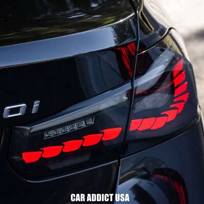 #ad LHRH LED Tail Lights For 2013 2018 BMW 3 Series F30 F35 F80 Sedan Rear Lights