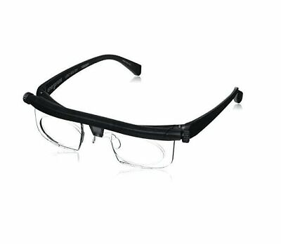 #ad Adjustable Dial Eye Glasses Vision Reader Glasses Care Includes Free Case