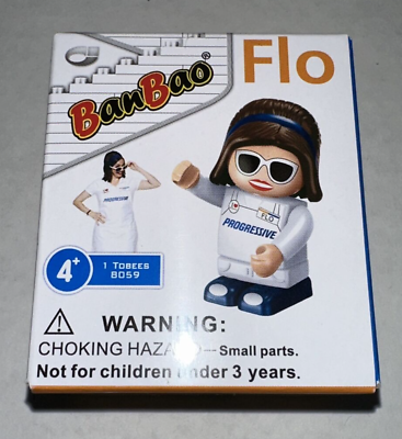 #ad BanBao Ban Bao Mini Figurine FLO Progressive Go With The Flo Series Mini Figure