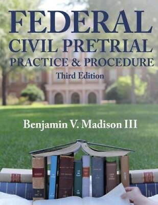 #ad Federal Civil Pretrial Practice Procedure Paperback GOOD