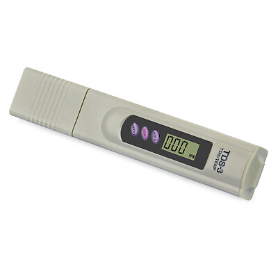 #ad Handheld Water Quality Hardness Purity Digital LCD Meter 0 9990 PPM TDS TDS 3