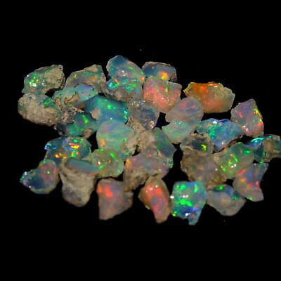 #ad Smooth Opal Rough Lot 09 Pcs 50 Carats Large Ethiopian Welo Opal Raw For Cutting