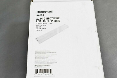 #ad HONEYWELL 12in. On Off Direct LED Fixture 2700K Warm White 270 Lumens Energy