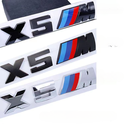 #ad For X5 Series Emblem X5M Number Letters Car Rear Trunk Badge Sticker