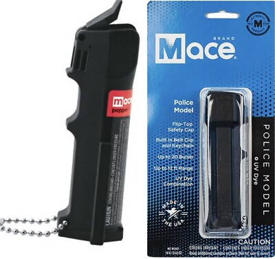 #ad #ad MACE POLICE DEFENSE Pepper GUARD Spray FLIP TOP Self Home SAFETY SECURITY ATTACK