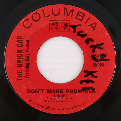 #ad The Union Gap Woman Woman Don#x27;t Make Promises 45 rpm 7quot; Single 4 44297