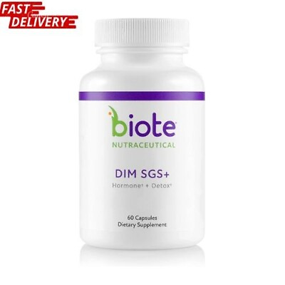#ad Biote Nutraceuticals DIM SGS Hormone Detox 60 Capsules