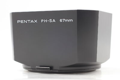 #ad Near MINT Pentax PH SA 67mm Lens Hood for 6x7 67 II 135mm f 4 Macro From JAPAN