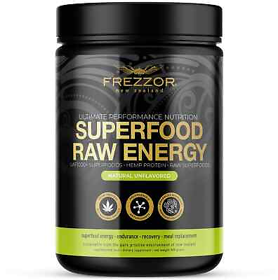 #ad Raw Superfoods Natural Energy Green Power Vegan Hemp Muscle Health Aid FREZZOR
