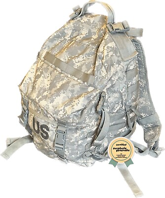 #ad MOLLE II Army Ranger 3 Day Patrol Pack w Flexi Stiffener FoamCore Backing ACU