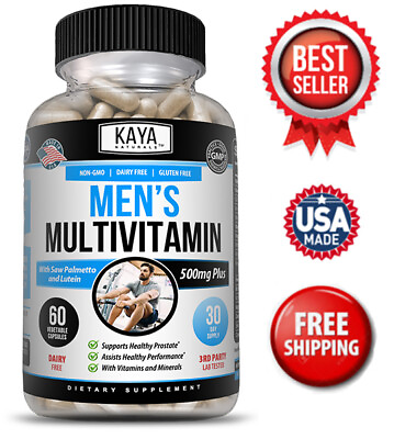 #ad Multi Vitamin for Men 60 Capsules Mens Prostate Multivitamin Multimineral Daily
