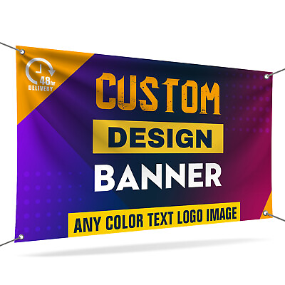 #ad Customized high quality vinyl banner multiple sizes free design any places