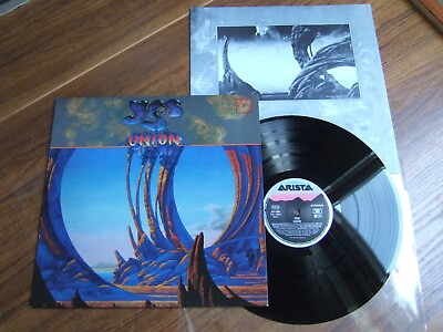 #ad YES UNION UK LP amp; INNER BMG 211 558 1991 EX EX