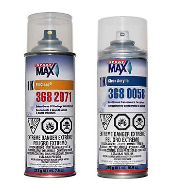 #ad SprayMax 1K Paint Kit For Ford Federal Red M2025A