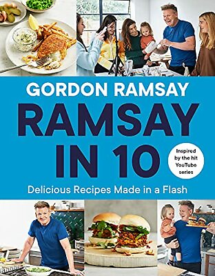#ad Ramsay in 10: Delicious Recipes Made in a Flash by Ramsay Gordon Book The Fast