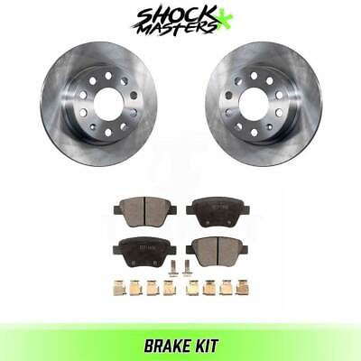 #ad Rear Ceramic Brake Pads amp; Rotors Kit for 2013 Volkswagen GTI