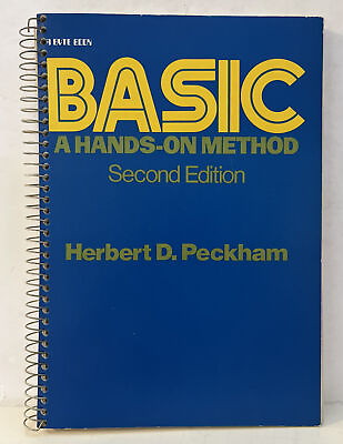 #ad Basic A Hands On Method Second Edition Herbert D. Peckham McGraw Hill 1981