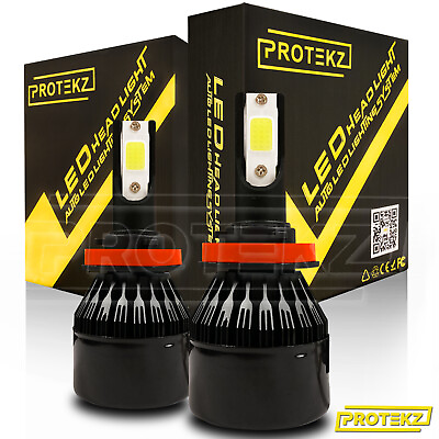 #ad For 02 13 Chevrolet Avalanche 1500 2500 LED Headlight Kit Protekz 100W 30000LM