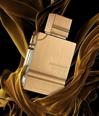 #ad Haramain Amber Oud Gold Edition 120 ml 4.2 Fl OZ Spray By Al Haramain NIB