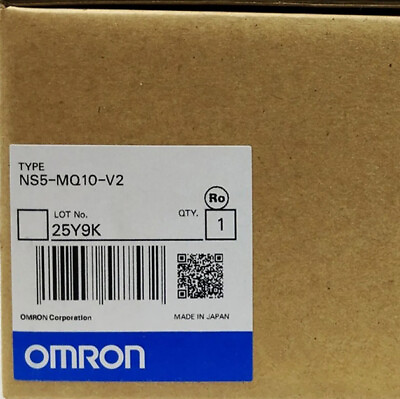 #ad #ad NEW Omron PLC Touch Screen Unit NS5 MQ10 V2 IN BOX