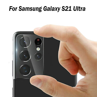 #ad New Camera Lens Tempered Glass Protector For Samsung Galaxy S21 Ultra