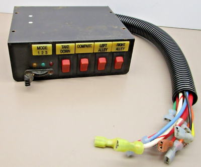 #ad Federal Signal SW400SS Light Control Switch Box 12V Negative Ground