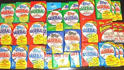 #ad #ad 300 Old Vintage Topps Baseball Cards in Sealed Wax Pack Lot Gift Package