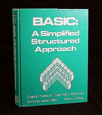 #ad BASIC A Simplified Structured Approach 1981 COMPUTER PROGRAM BK Flowcharts INPUT