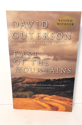 #ad East of the Mountains Paperback Guterson David NEW 4096