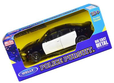 #ad 2016 Dodge Charger Pursuit Police Interceptor Black And White Unmarked Police By
