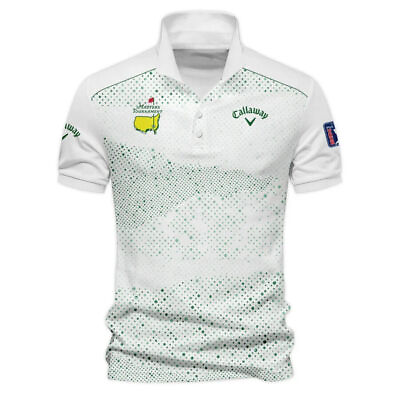 #ad #ad Personalized Golf Stye White Mix Green Masters Callaway 3D Print Polo Shirt