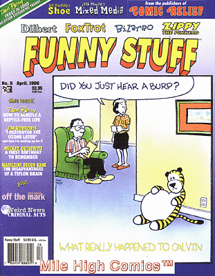 #ad COMIC RELIEF PRESENTS: FUNNY STUFF MAG #5 Very Good