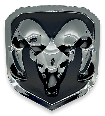 #ad Chrome Ram Front Grille Emblem Badge For 2013 2017 Dodge 1500 2500 3500