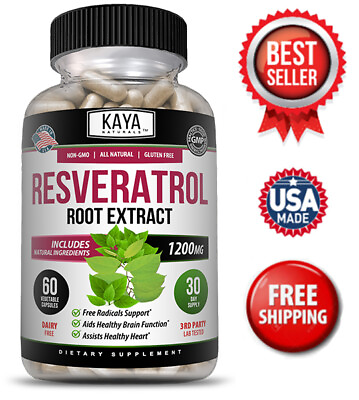#ad #ad Resveratrol Capsules Anti Aging Antioxidants Brain Support Radiant Skin