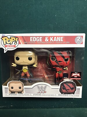 #ad Edge and Kane Funko POP 2 Pack WWE AEW RARE SPECIAL EDITION
