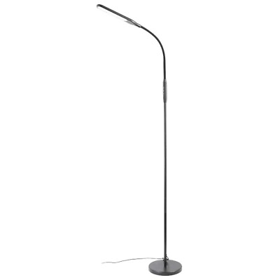 #ad Modern 71quot; LED Floor Lamp with 4 Brightness amp; 4 CCT Settings Black