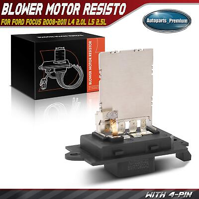 #ad Heater Blower Motor Resistor for Ford Focus 2008 2009 2010 2011 L4 2.0L L5 2.5L