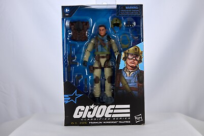 #ad G.I. Joe Classified Series Franklin Airborne Talltree 6quot; Figure #115 Box Damage