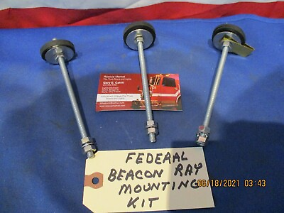 #ad Federal Beacon Ray Light Mounting Kit Studs Models 17 173 174 175 176