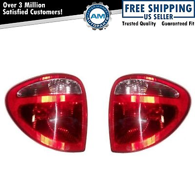 #ad Tail Lights Taillamps Left amp; Right Pair Set For 2004 2007 Dodge Grand Caravan