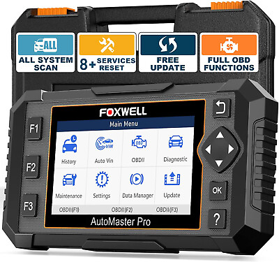 #ad FOXWELL NT624 Elite Auto OBD2 Scanner Full System Code Reader Diagnostic Tool