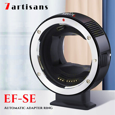 #ad 7artisans EF SE Lens adapter Auto focus for Canon EF EF S Lens to Sony E mount
