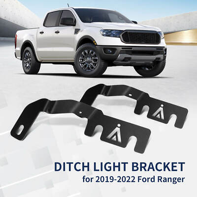 Lasfit Custom for Ford Ranger 2019 2020 2021 2022 Ditch Light Mounting Bracket
