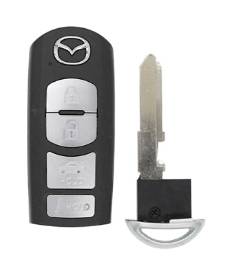#ad Fits Mazda SKE13D 01 OEM 4 Button Key Fob