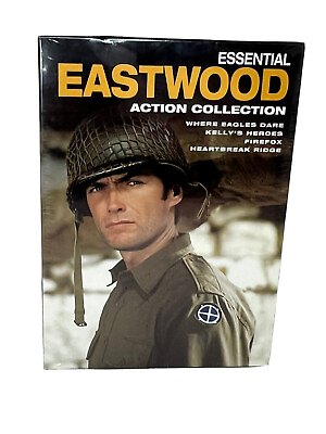 #ad 🔥Essential Eastwood Action Collection DVD Firefox Kelly#x27;sHeroesHeartbreak Ridge
