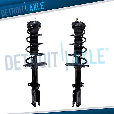 #ad Pair 2 Rear Struts amp; Coil Spring Assembly for 2012 2013 2014 Toyota Camry SE
