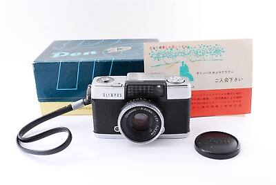 #ad 【 MINT BOX 】 Olympus Pen D Half Flame 35mm Film Camera 3.2cm 32mm f 1.9 Japan