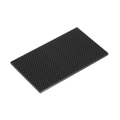 #ad 1 Pcs Carbon Fiber Sheet 125x75x1.5mm Glossy Surface Plain Weave Panel Sheet