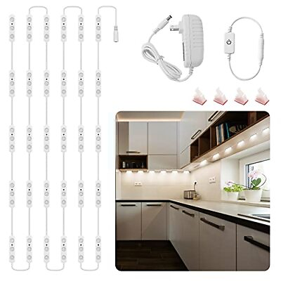 #ad Flexible Jewelry Showcase Lights Kit 14FT Adhesive Led Light for Display Case...